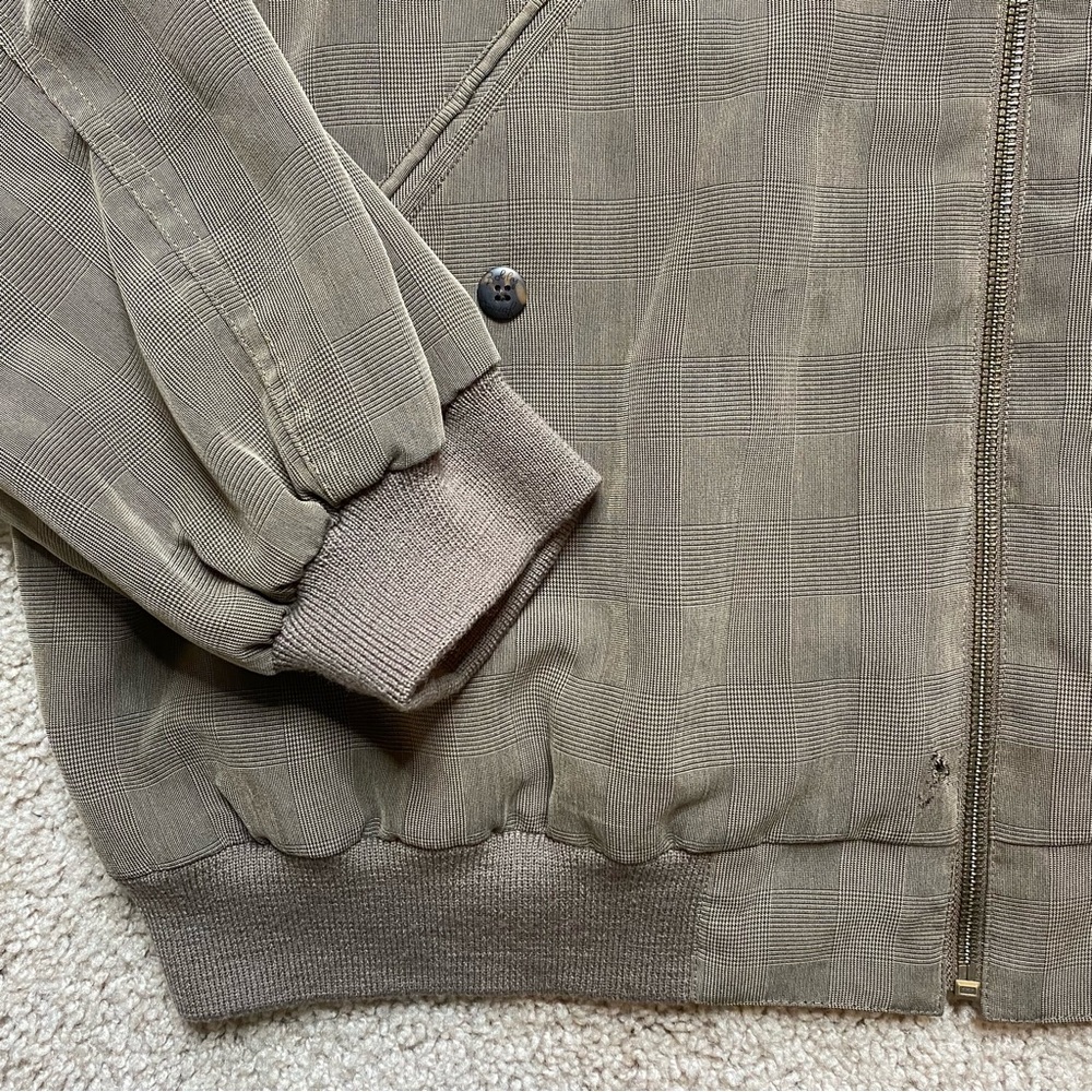 Bobby Jones Outerwear Collection Rayon Full Zip Lined Jacket - Picture 4 of 7